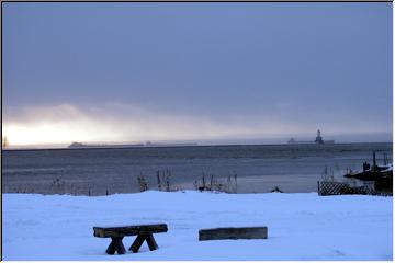 Any port in a storm!