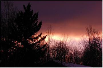 Mid-day storm cloud