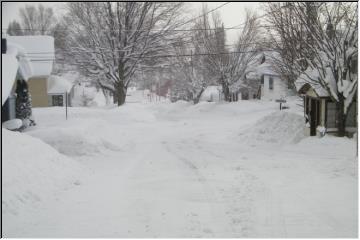 Winter in Lake Linden